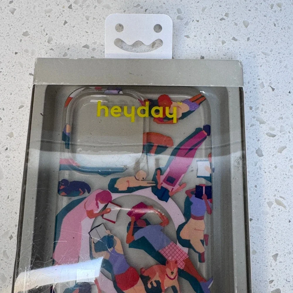 heyday for Apple iPhone 14 Pro Max Case MagSafe Compatible Clear People Print